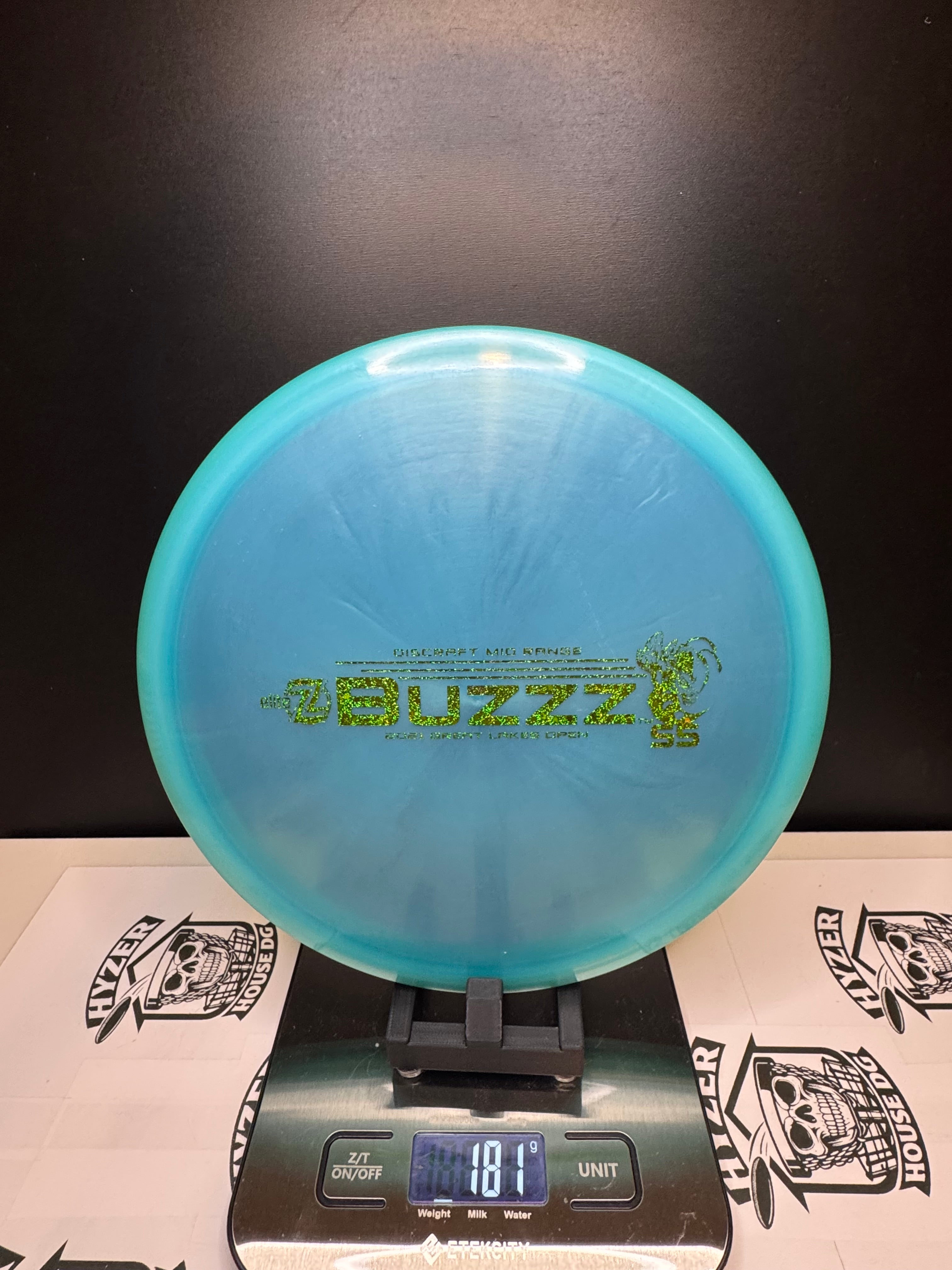 Discraft Elite Z Buzzz SS 2021 Great Lakes Open Wasp Tooled 5/4/-2/1. 180 grams