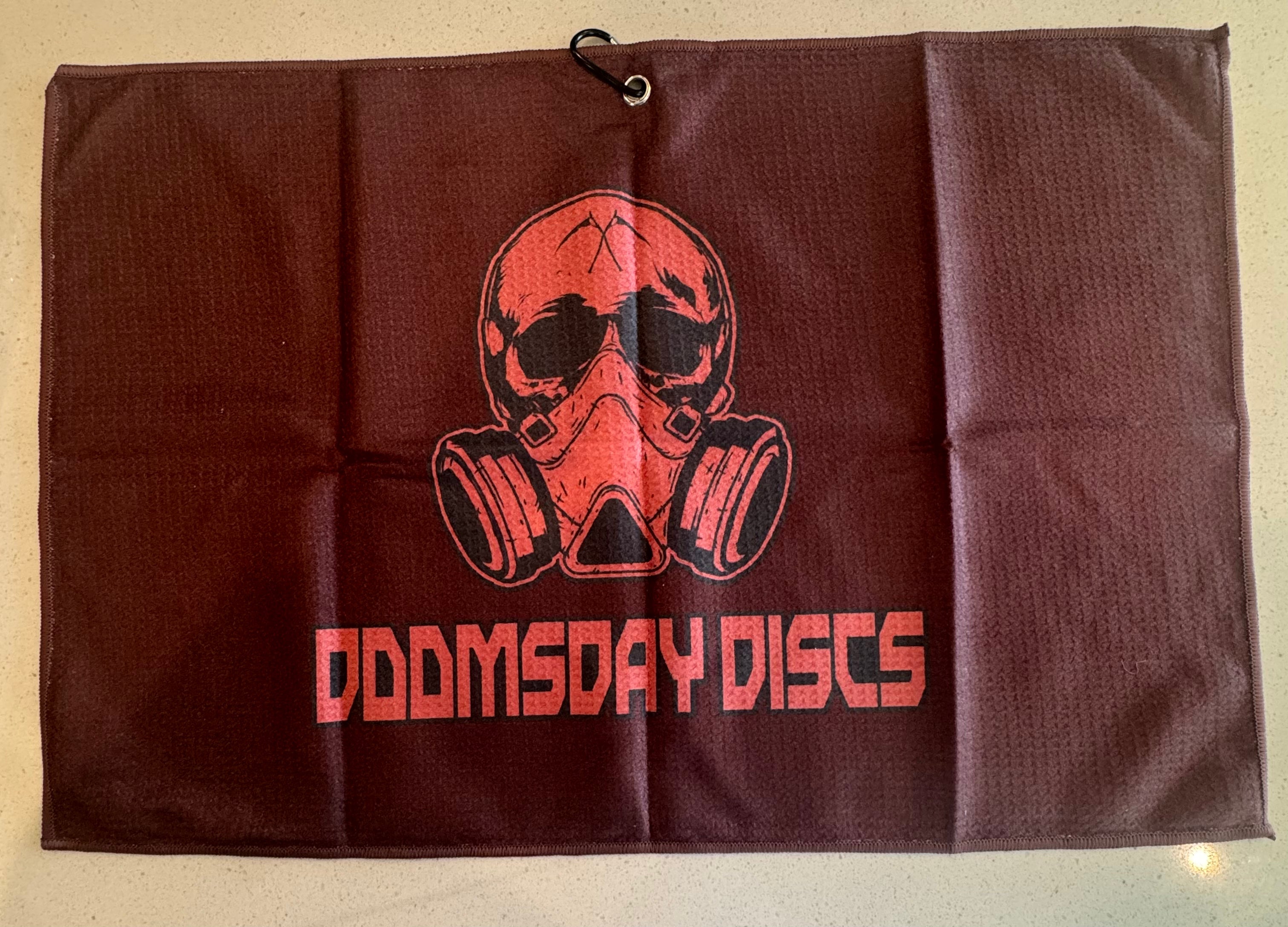 Doomsday Flame Skull full color towel