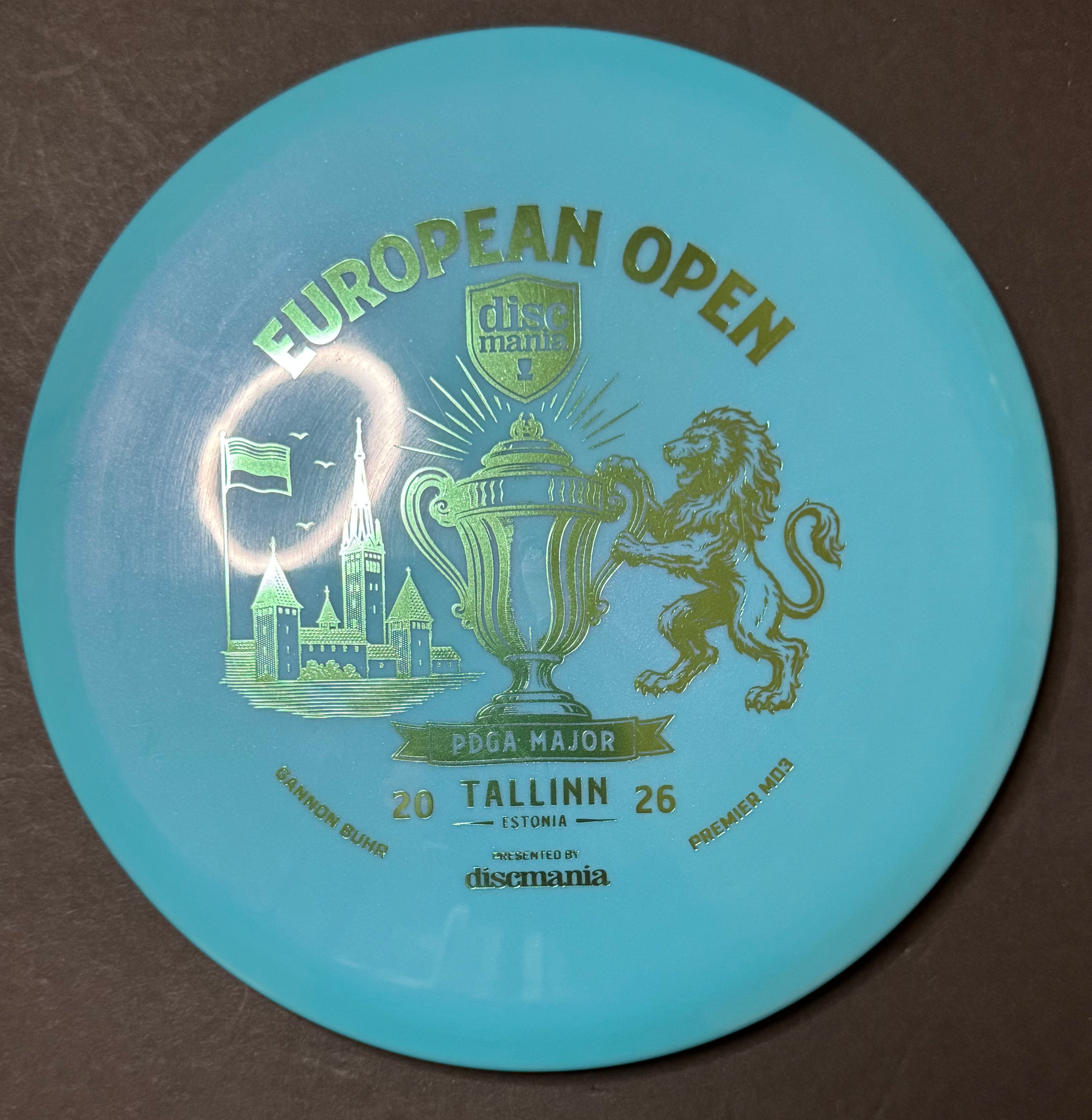 Discmania MD3 European Open Champion 5/5/0/1. 177g