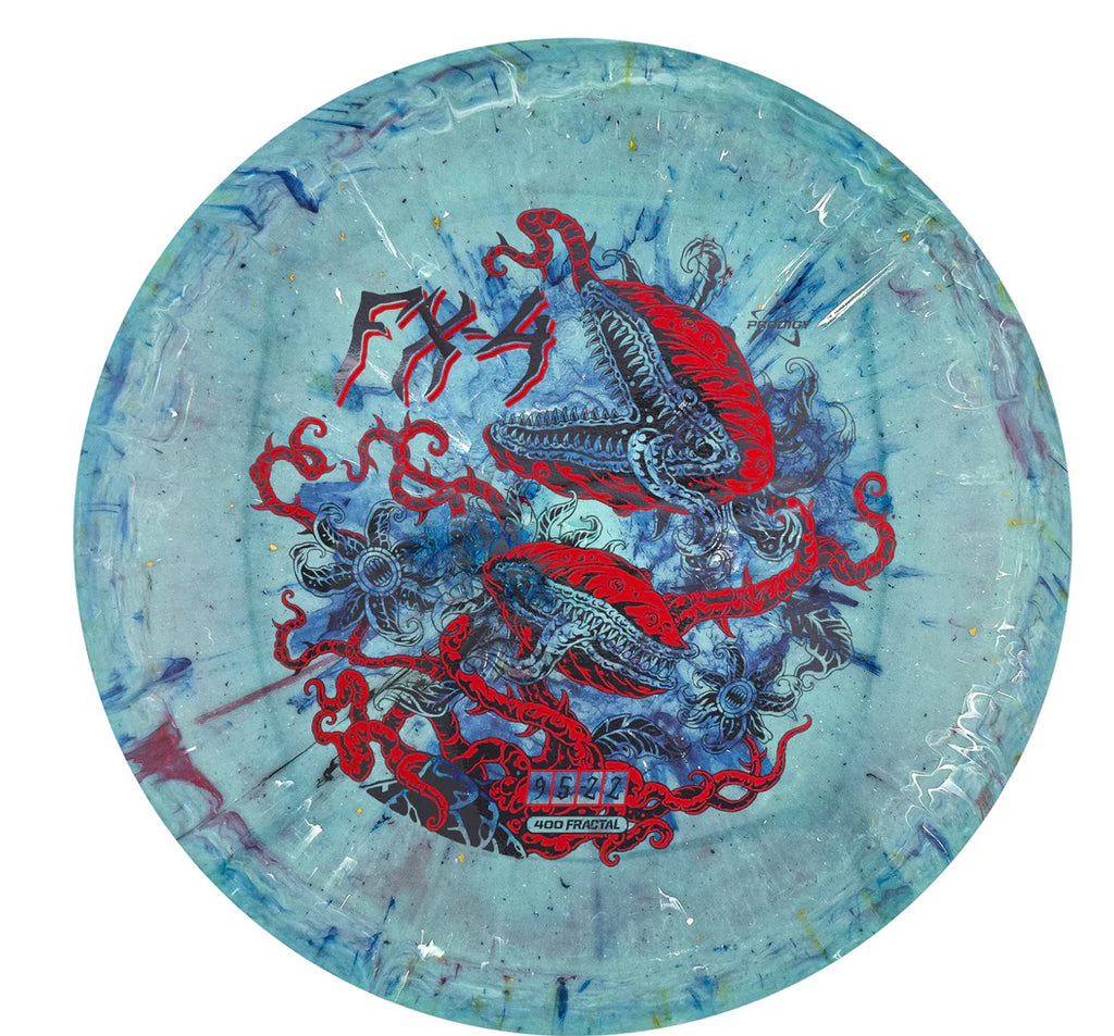 Prodigy FX-4 400 Fractal - National Disc Golf Day 2026 Stamp 9/5/-2/2. Pre-Order.