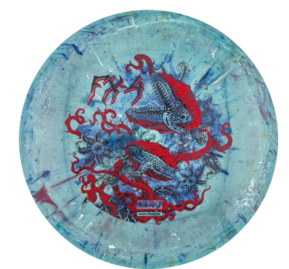 Prodigy FX-4 400 Fractal - National Disc Golf Day 2026 Stamp 9/5/-2/2. Pre-Order.