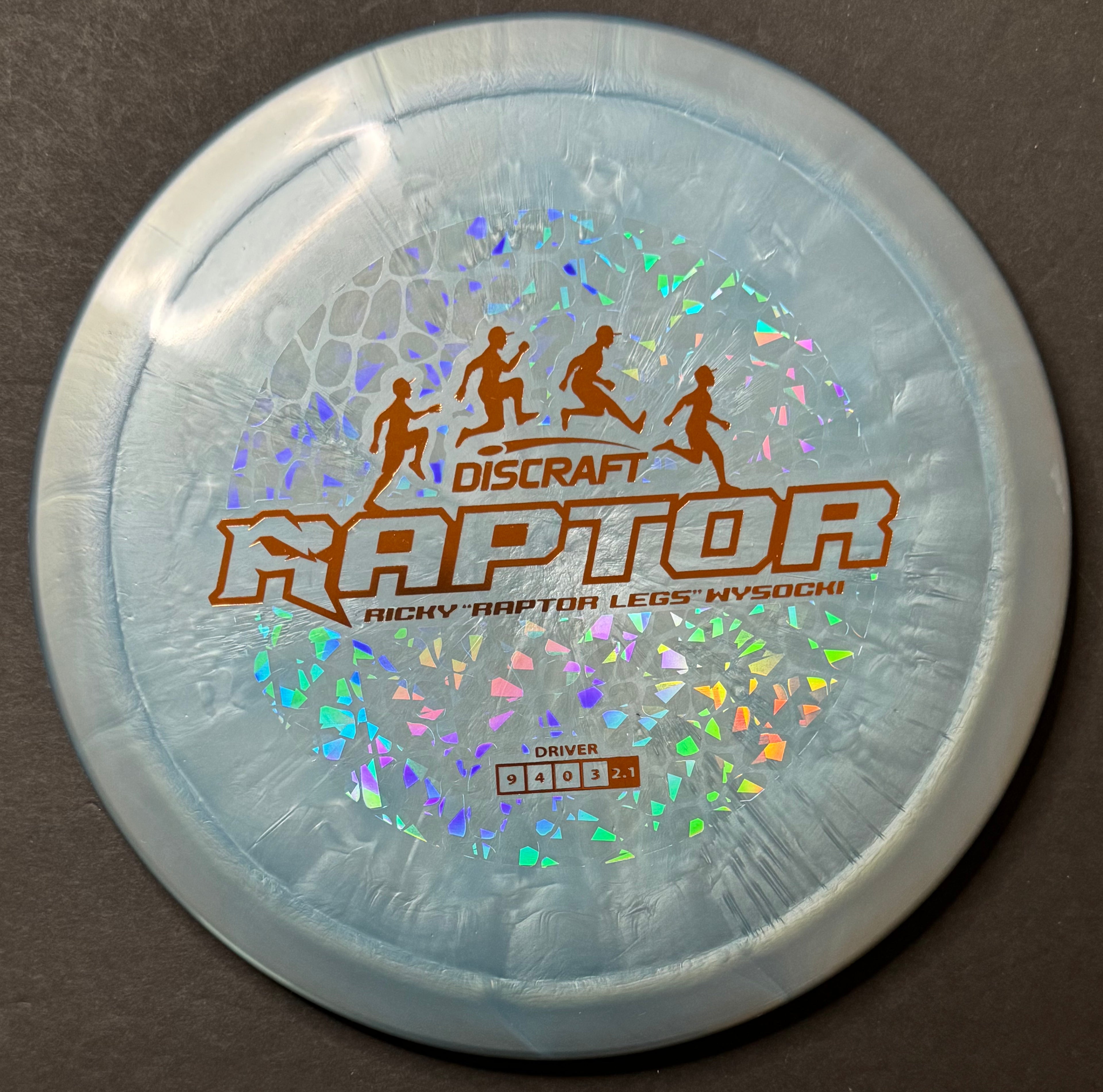 Ricky Wysocki Titanium Swirl Raptor – Raptor Legs 9/4/0/3.