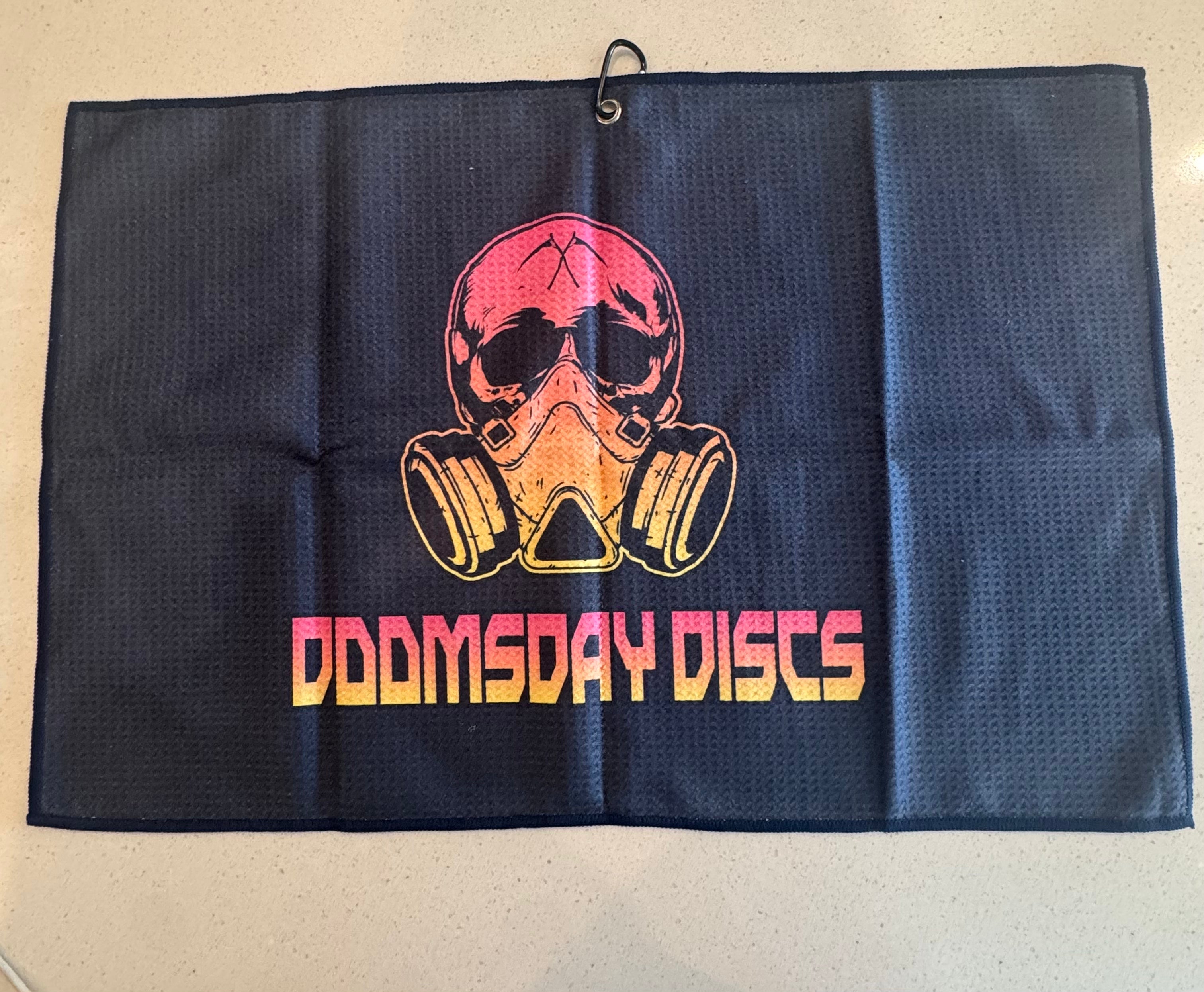 Doomsday Sorbet Skull full color towel