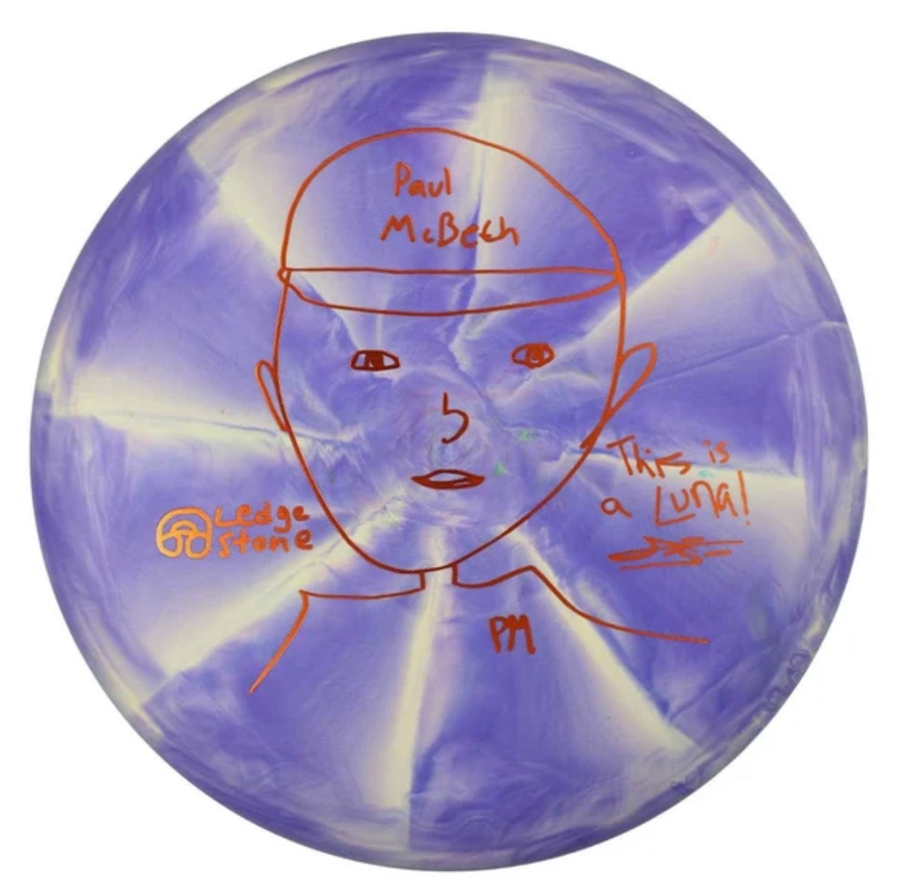 CT Jawbreaker Swirl Luna - McBeth Portrait. (Orange Metallic) 173-174