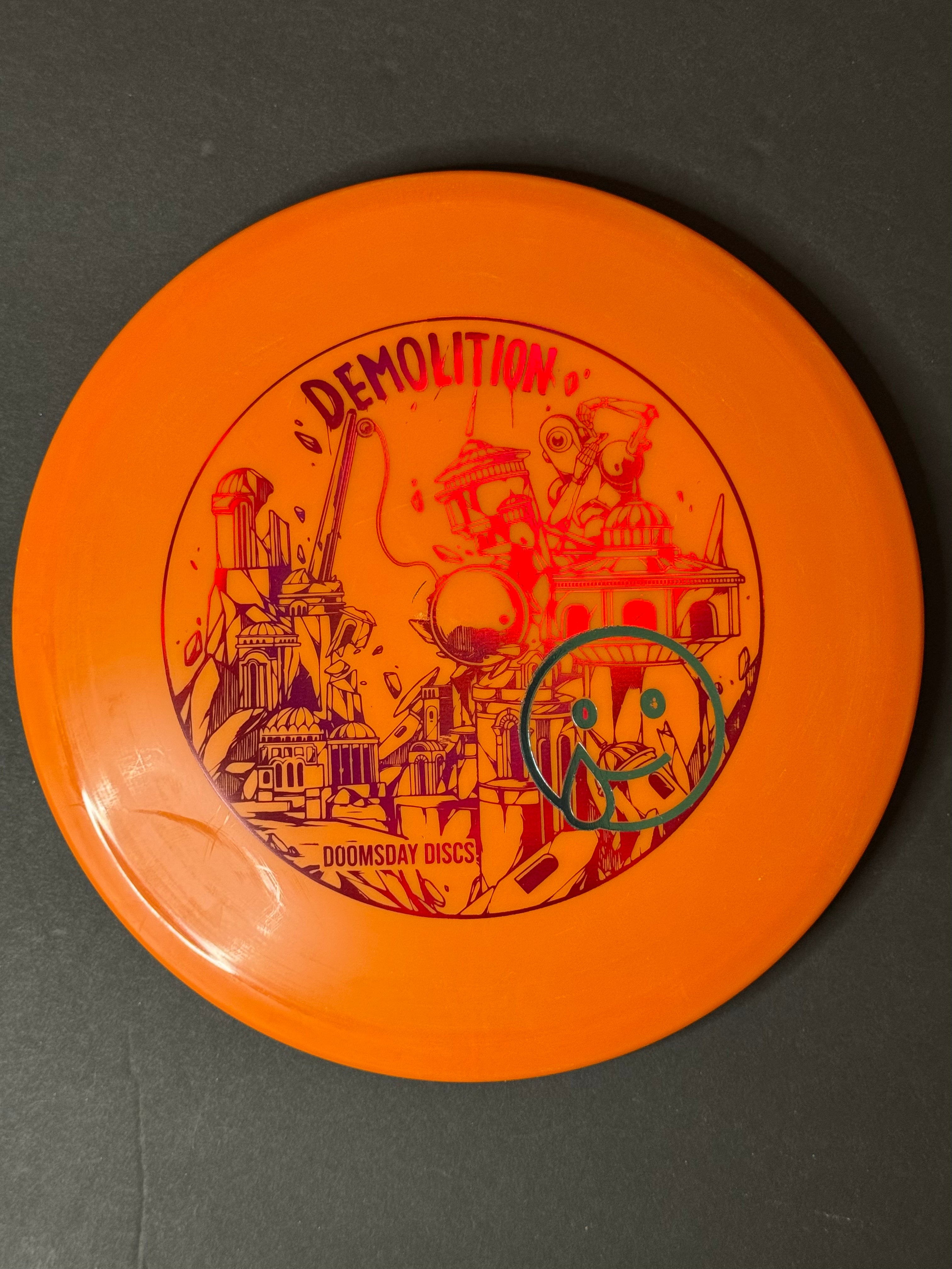 Doomsday Flat Earth Tear of Joy Misprint 5/5/-1/1. 177g