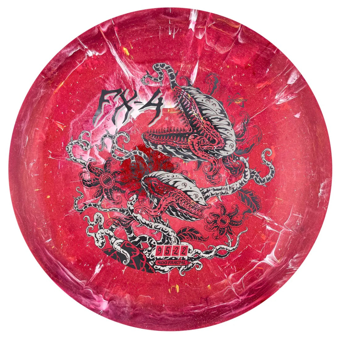 Prodigy FX-4 400 Fractal - National Disc Golf Day 2026 Stamp 9/5/-2/2. Pre-Order.