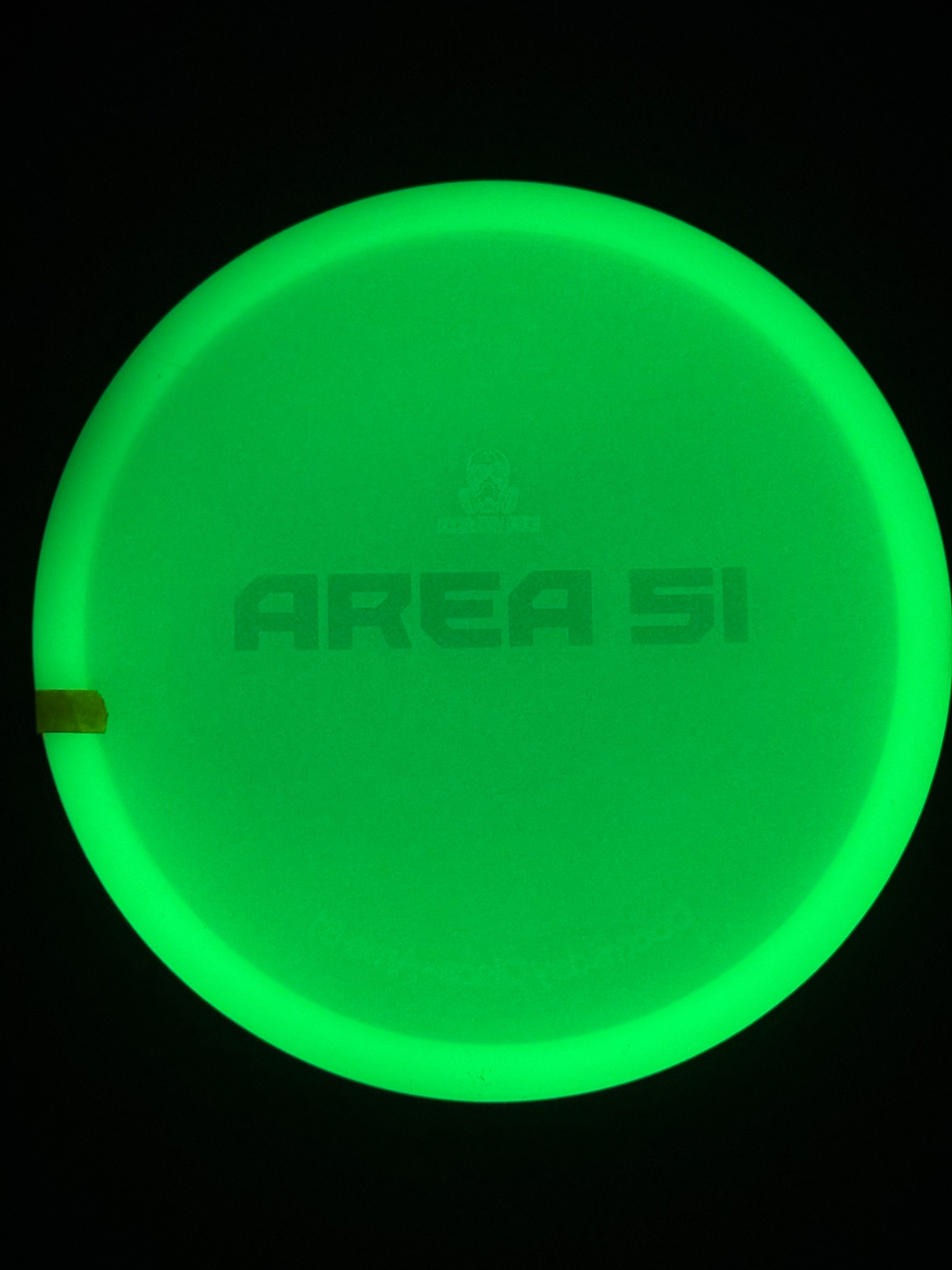 Doomsday Area 51 Radioactive Glow Bologna. 173g